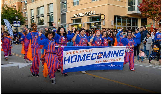 Homecoming Parade with Maverick Mauraders