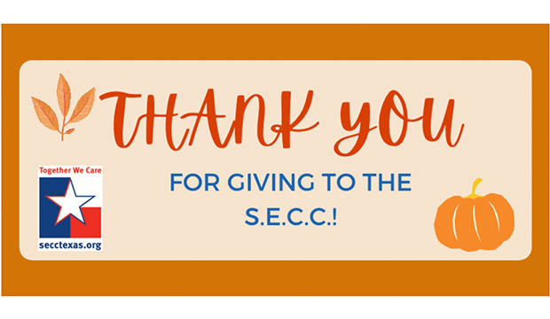 Thank you for giving to the SECC