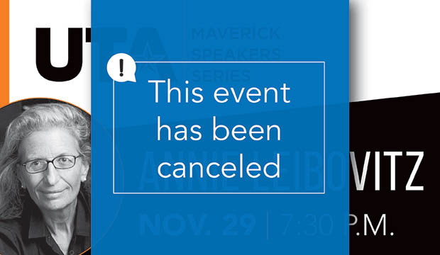 This event has been canceled. Maverick Speakers Series with Annie Leibovitz