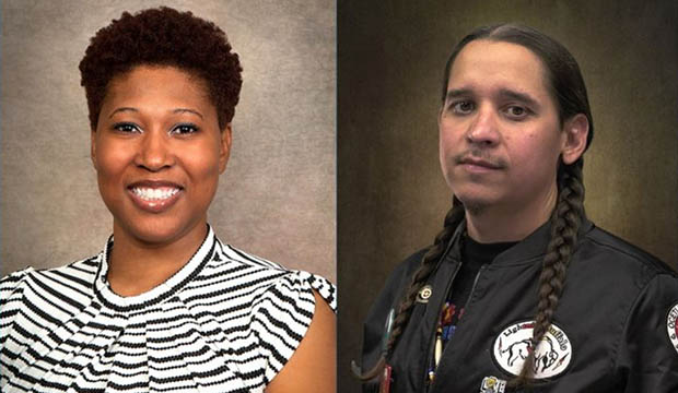 Sherece Shavel and Stephen Silva Brave