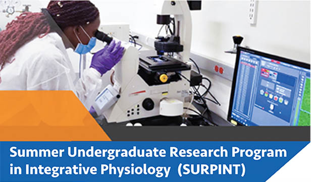 Summer Undergraduate Research Program in Integrative Physiology