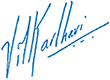 Vistasp M. Karbhari signature