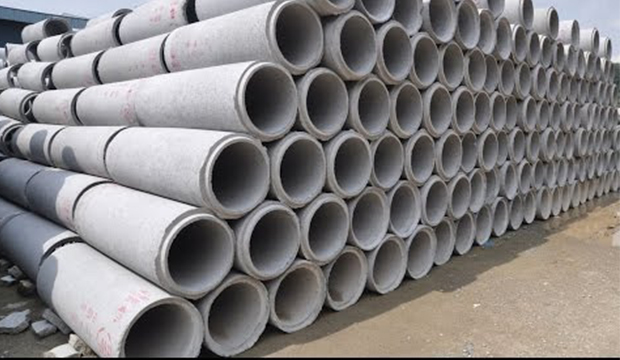 concrete pipes