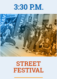 3:30pm - Street Festival