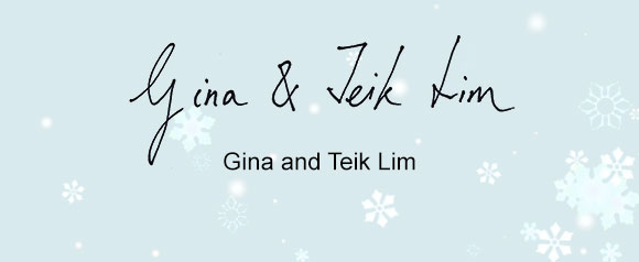 Gina and Teik Lim