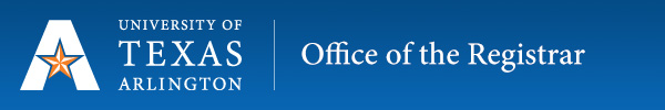 UTA Office of the Registrar