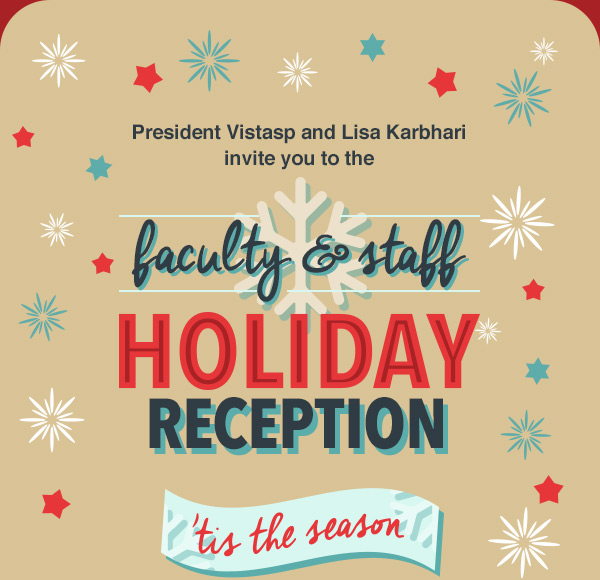 Faculty and Staff Holiday Reception