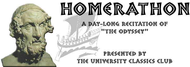 The Homerathon, a day-long recitation of The Odyssey. Presented by the University Classics Club.