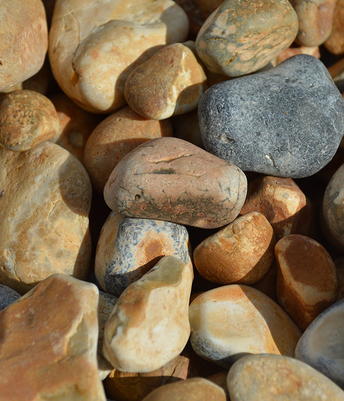 Photo of pebbles