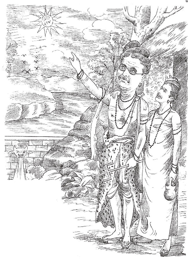 cartoon from The Hindi Punch