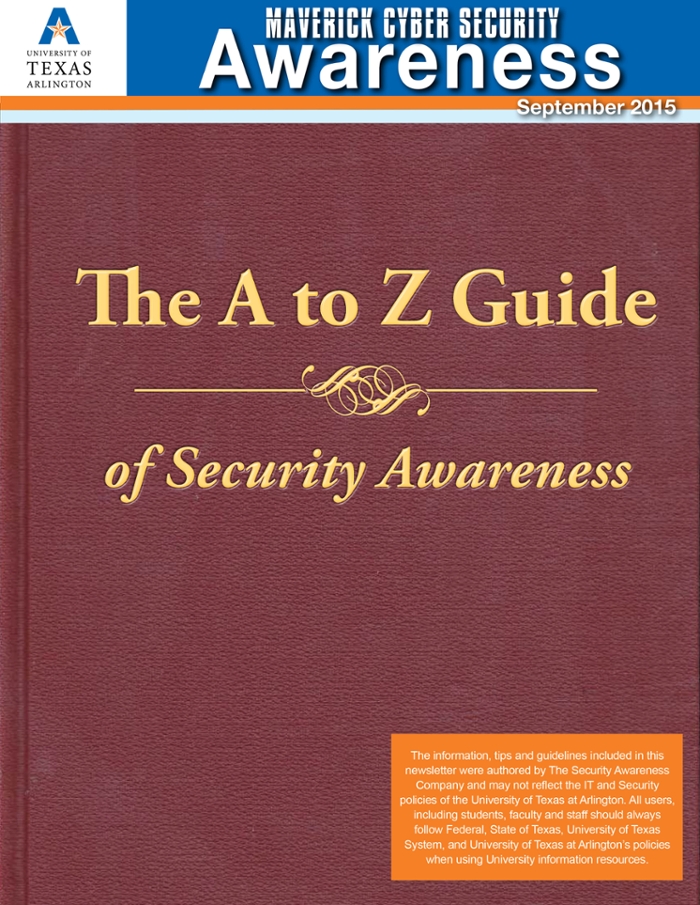 The A to Z Guide of Security Awareness