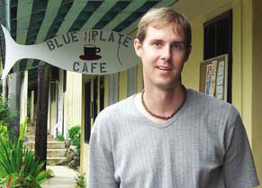 Distance education student Erik Steffen