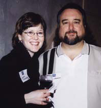 Janelle Wood O'Haugherty and Britt Morgan