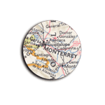 map of Monterrey, Mexico