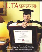 magazine issue featuring John Shapter