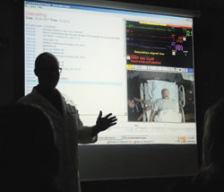 Professor reviews videos