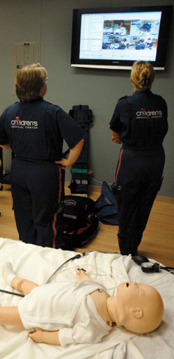 Transport team members