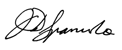 signature of James D. Spaniolo, President