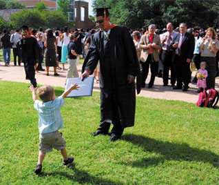 photo from engineering commencement