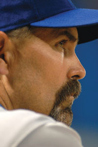 Kansas City Royals manager Trey Hillman