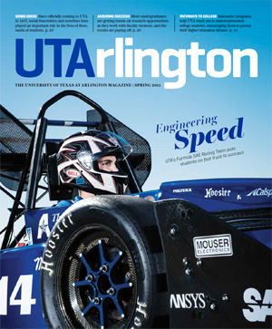 Spring 2015 Issue of UTArlington Magazine