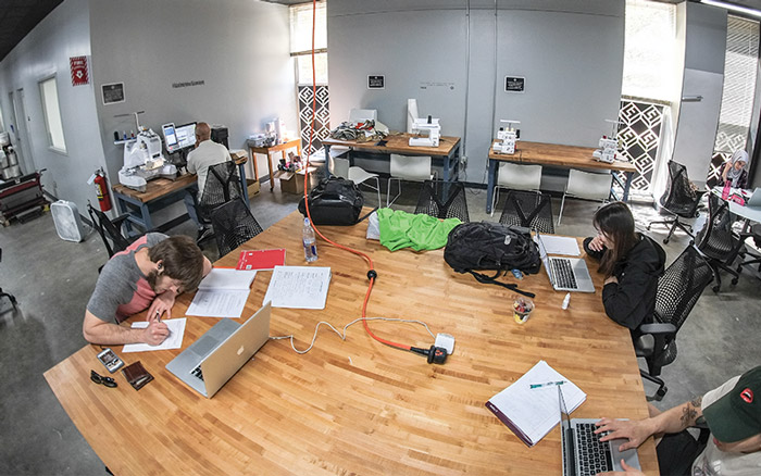 Fablab Wooden Tables