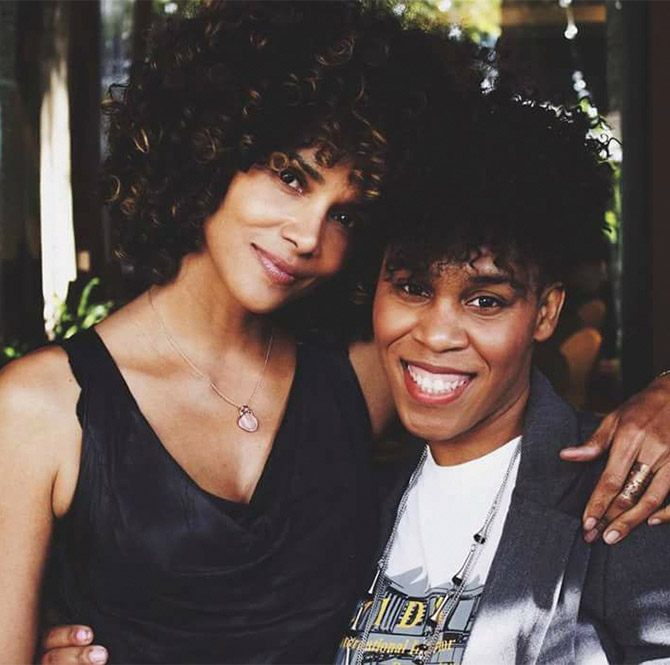 Halle Berry and Veronica Sanders