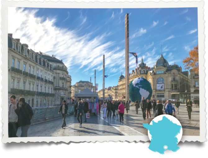 Photo of Montpellier, France