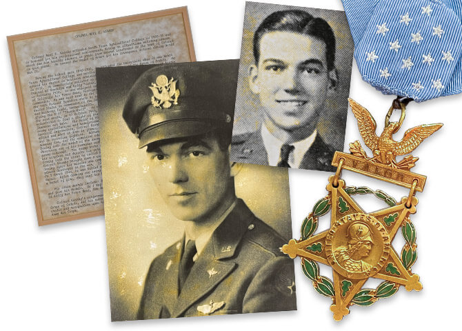 Collage of Col. Neel Kearby