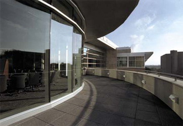 Photo of the new science building