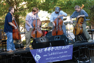 The 440 Alliance on stage