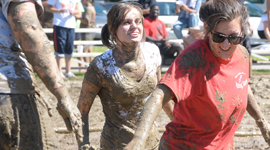 The 20th annual Oozeball mud volleyball
