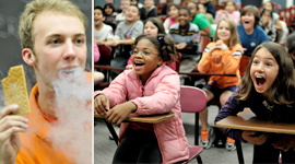 Trevor Henry in Martha Reid Elementary School