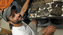 Doctoral candidate Derek Main